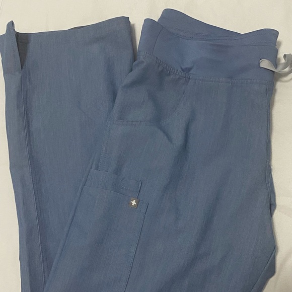 Heather indigo Kade pants - Picture 1 of 2